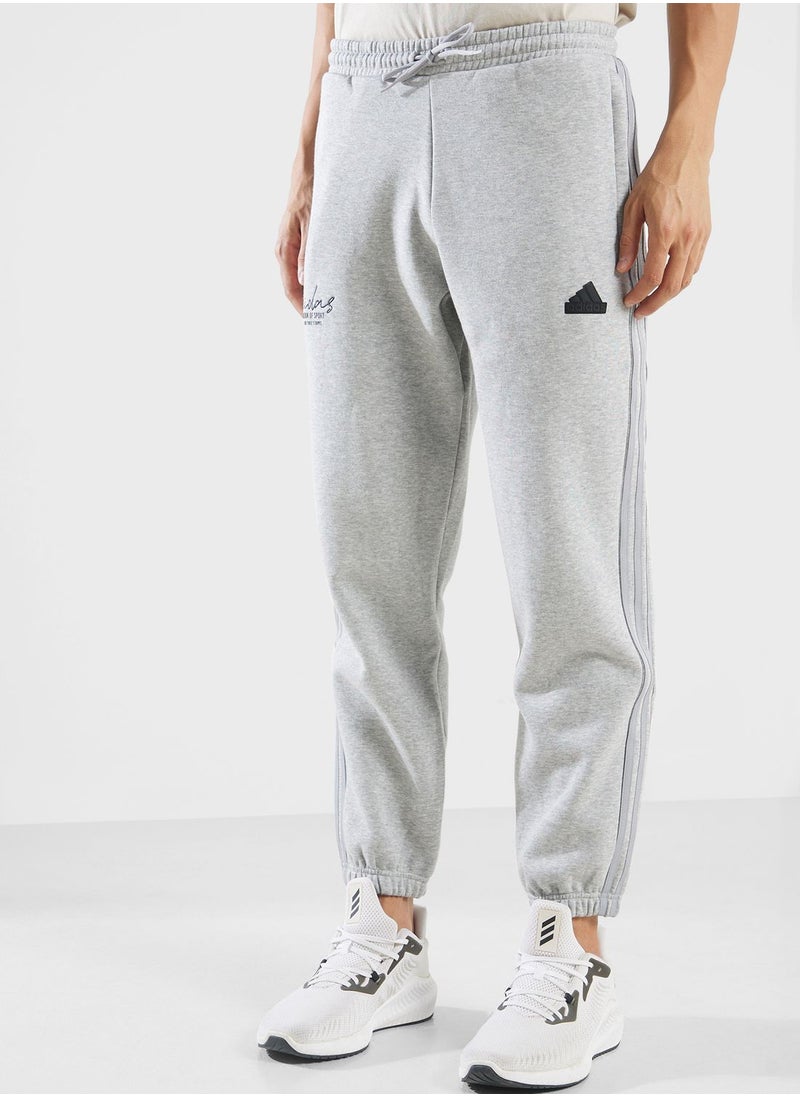 Adidas - Brand Love Fleece Sweatpants - Image 1