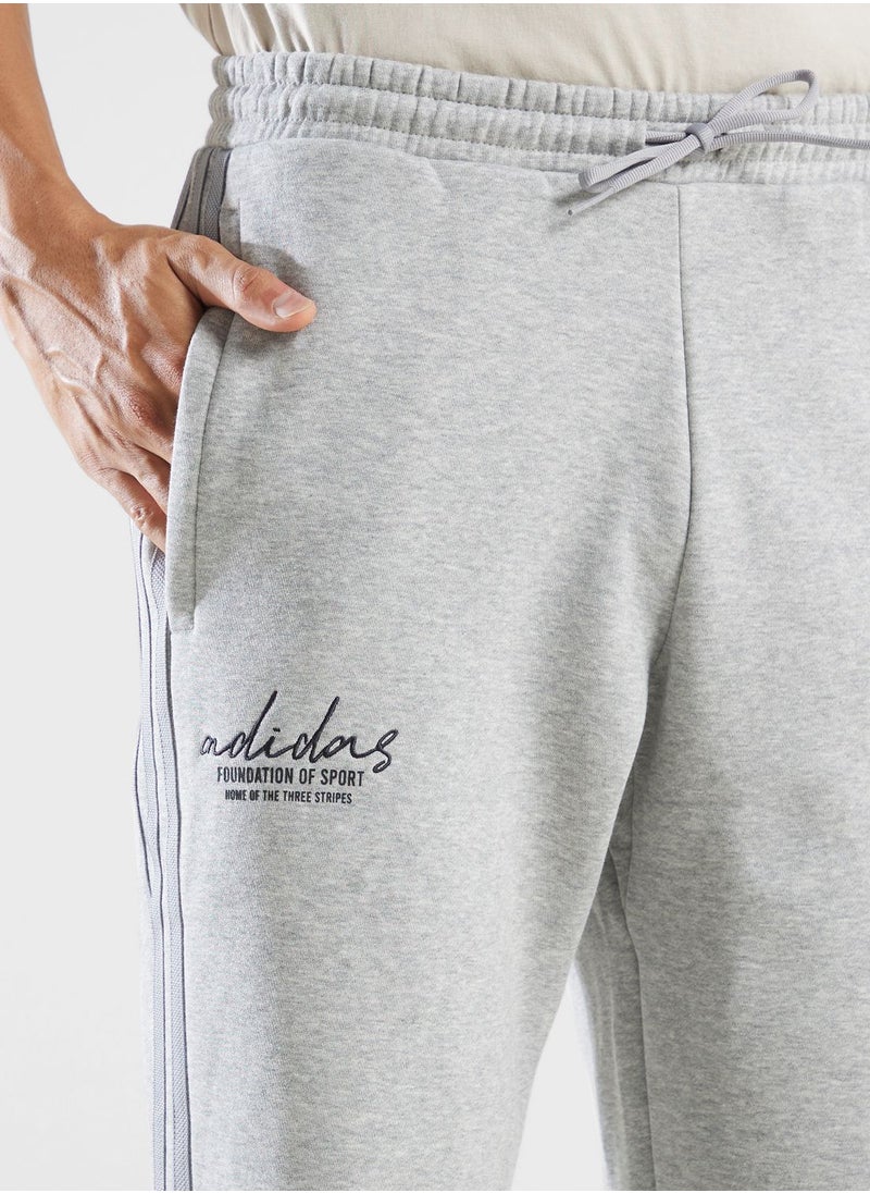 Adidas - Brand Love Fleece Sweatpants - Image 1