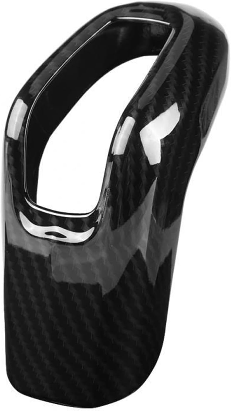 QASULER Carbon Fiber Gear Shift Knob Cover for Range Rover - Image 1