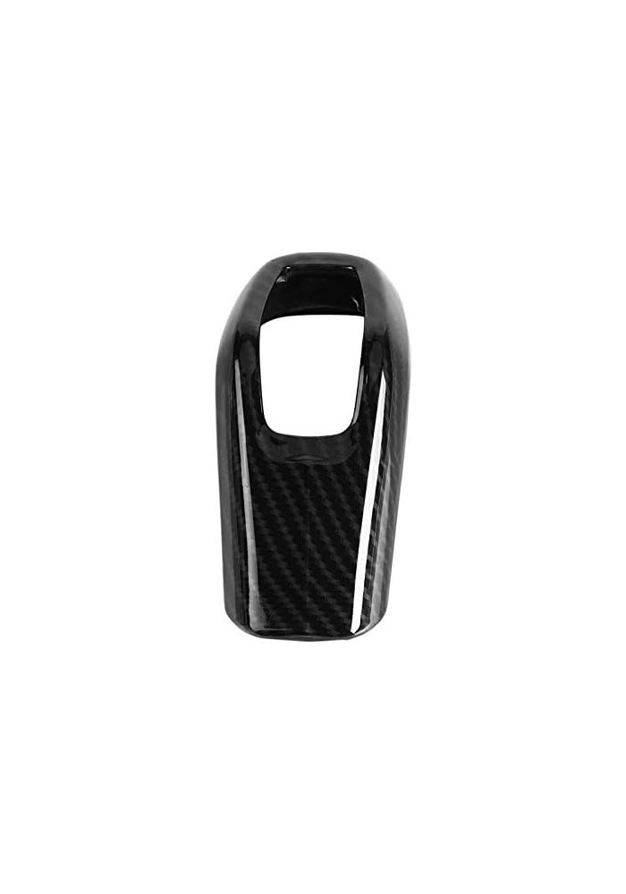 QASULER Carbon Fiber Gear Shift Knob Cover for Range Rover - Image 2