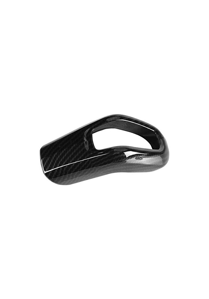 QASULER Carbon Fiber Gear Shift Knob Cover for Range Rover - Image 3