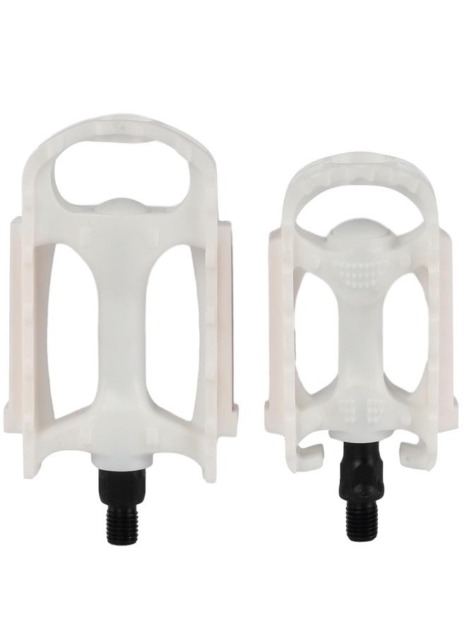 Glerc دواسات دراجة أطفال من GLERC، مقاس 1/2 بوصة، مناسبة لدراجات BMX Cruiser، زوج واحد بديل، مقاس M، تناسب دراجات الأولاد والبنات مقاس 12 و14 و16 و18 بوصة، لون أبيض - Image 3