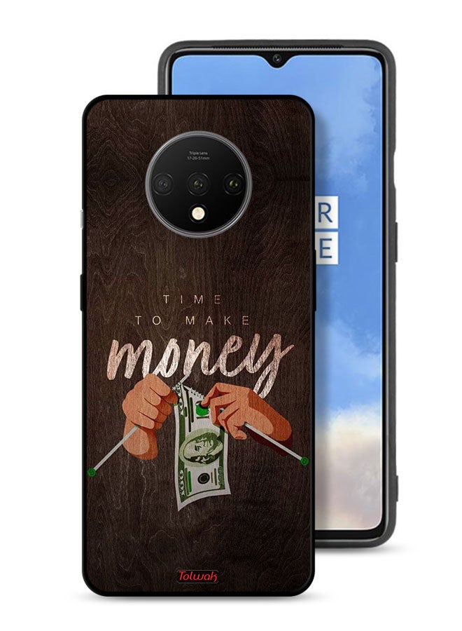 Tolwak OnePlus 7T Protective Case Cover Time To Make Money - Image 1