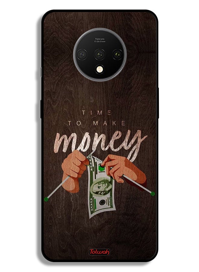 Tolwak OnePlus 7T Protective Case Cover Time To Make Money - Image 2