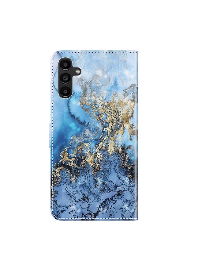 اس-توب جراب لهاتف Samsung Galaxy A05s بنمط رسم ثلاثي الأبعاد، جراب هاتف جلدي قابل للطي - Image 3