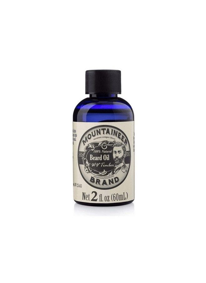 mountaineer brand Beard Oil Natural Beard Oil For Men Conditions Softens Hydrates Hair Soothes Dry Itchy Skin Beard Oil Growth For Men Grooming Beard Maintenance Treatment Wv Timber 2Oz  - Image 2