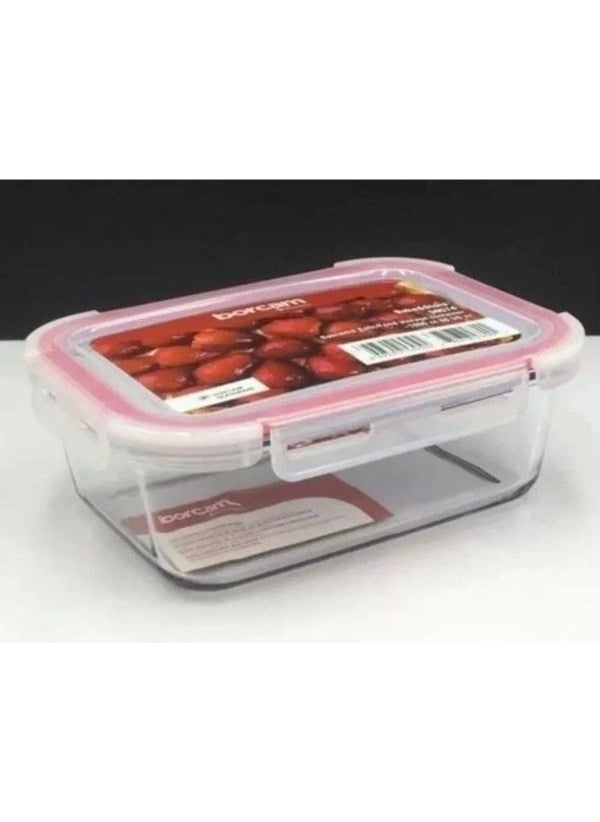 Viyalente - 3-Piece Borcam Storage Box Oven Box Set 780 Cc- 1800 Cc- 3350 Cc - Image 1