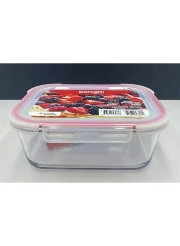 Viyalente - 3-Piece Borcam Storage Box Oven Box Set 780 Cc- 1800 Cc- 3350 Cc - Image 1