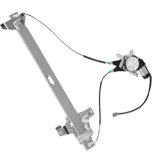 XIMAKA Front Passenger Side Power Window Regulator with Motor (2 Pins) Fit for 2003-2014 Ford E-150, 1992-2002 E-250 Econoline, E-350 E-450 E-550 Club Wagon Super Duty, 741-587 - Image 1