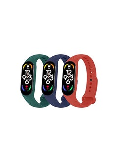 PROMASS 3 Pack for Xiaomi mi Band 7 Strap Silicone Watch Band Smartwatch Wristband Replacement Accessories Strap Bracelet  - Image 4