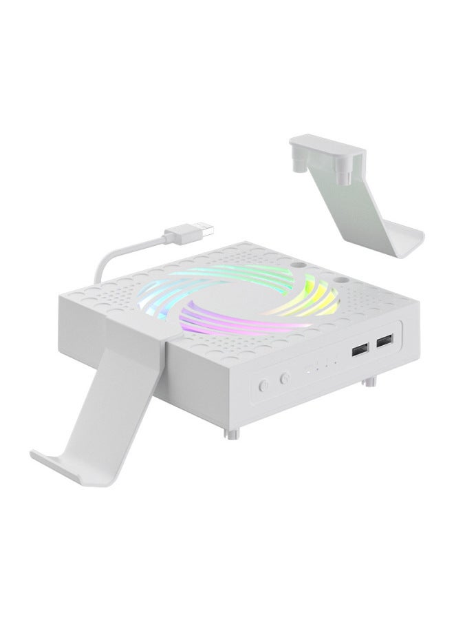 AOLION For Xbox Series X Cooling Fan Xsx Host Dustproof Cooling Fan With Rgb Cool Light - Image 1