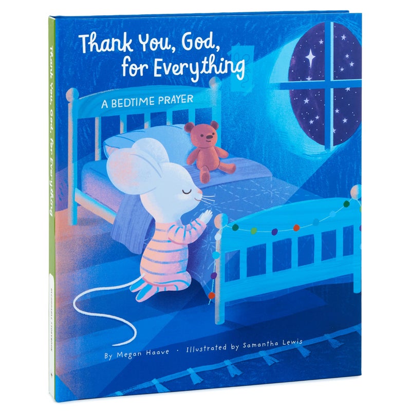 Hallmark Recordable Book for Children Thank You God for Everything A Bedtime Prayer Easter Basket Stuffers - Image 2