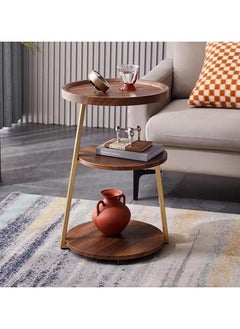 HXDream 3 Tier Side Table,End Table,Suitable for study, living room, bedroom  - Image 1