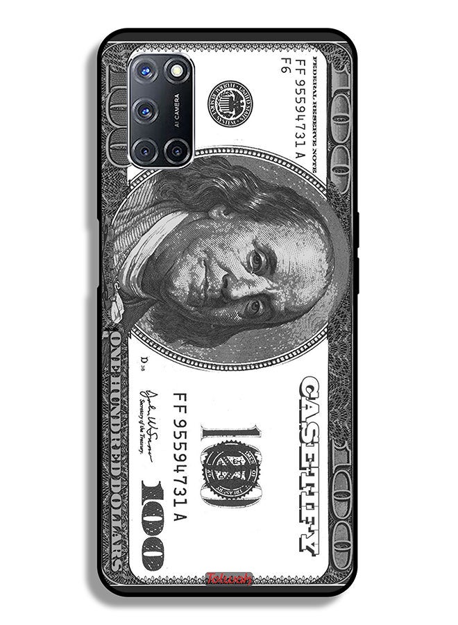 Tolwak Oppo A92 Protective Case Cover Dollar Pattern - Image 1