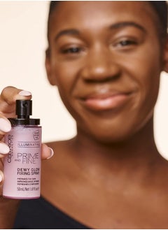 Catrice Prime & Fine Illuminating Dewy Glow Spray | Transparent and Fast Drying Fixing Spray| Paraben Free & Vegan | Cruelty Free (Pack of 1)  - Image 3