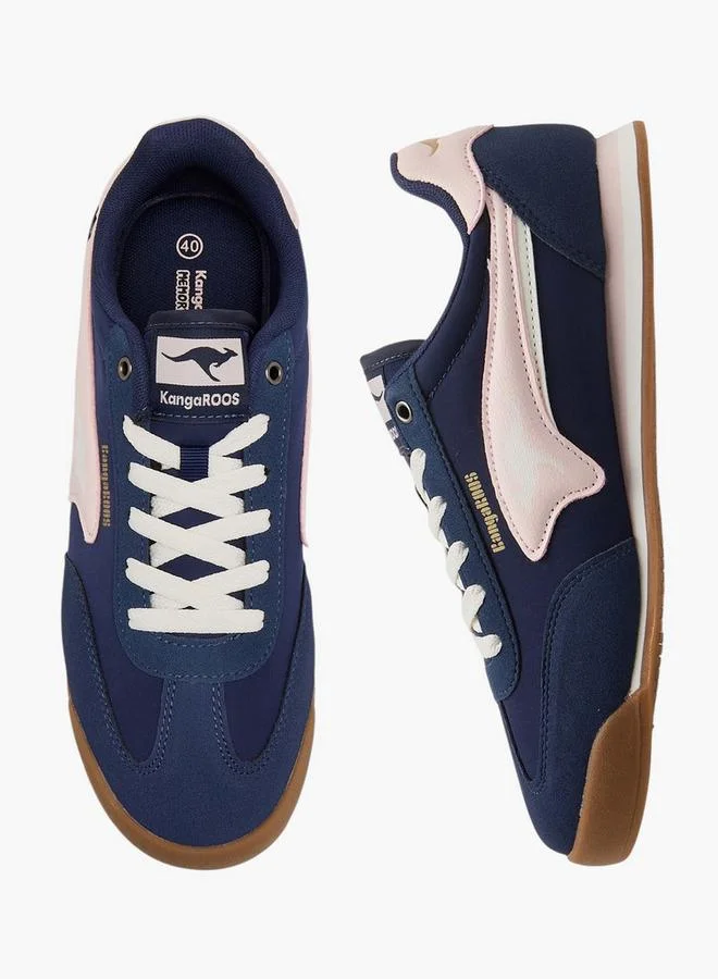 kangaROOS Navy Women Lace-Up Sports Shoes for Women | Best Price UAE