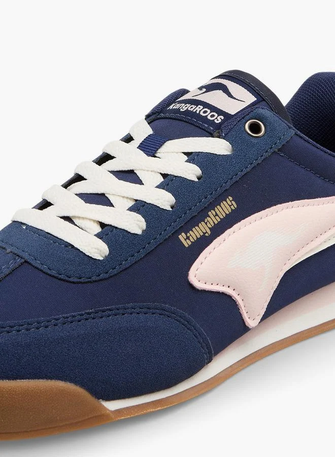 kangaROOS Navy Women Lace-Up Sports Shoes for Women | Best Price UAE