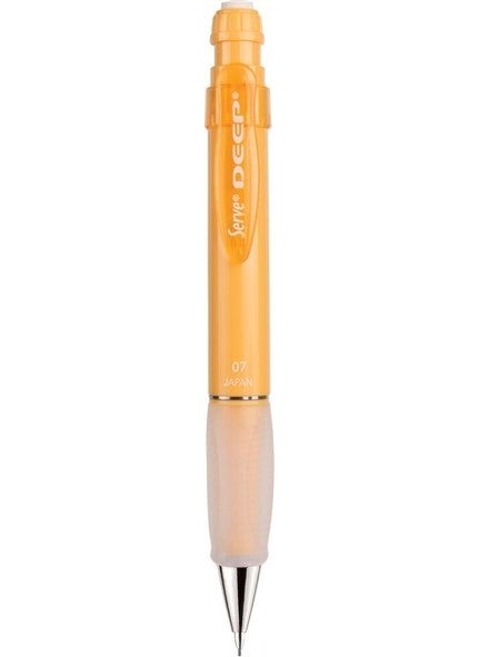 Serve Deep Mechanical Lead Pen 07MM Mustard Yellow  - Image 1