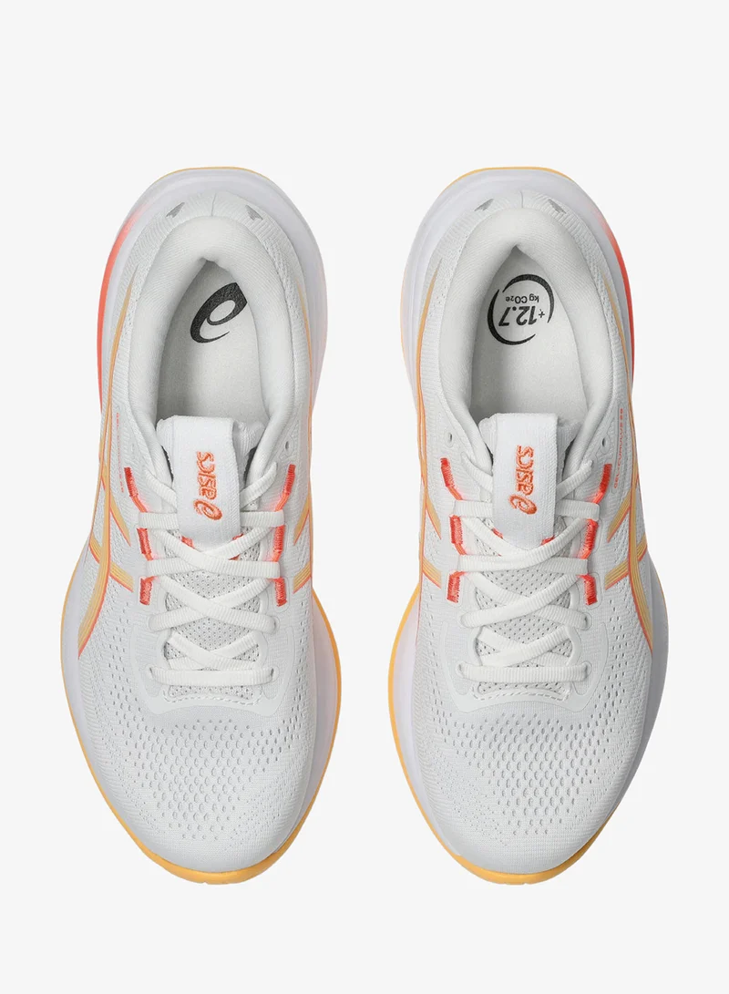 Asics WHITE/ORANGE GLOW Gel-Cumulus 28 for Women | Best Price UAE