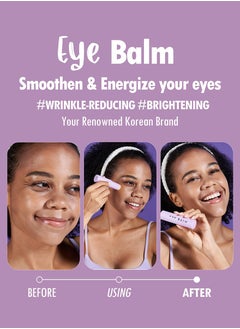 KAHI Eye Balm Multi Balm Eye Brightener Stick & Moisture Balm | Under Eye Brightener & Glow Balm | Hydrating Eye Stick & Multi-Purpose Eye Cream Korean Dark Circles & Fine Lines (0.32 fl oz) - pzsku/ZBA174227EBCF886E2F08Z/45/_/1718782618/b1095874-14f3-4604-8b3f-dd04ead55c65