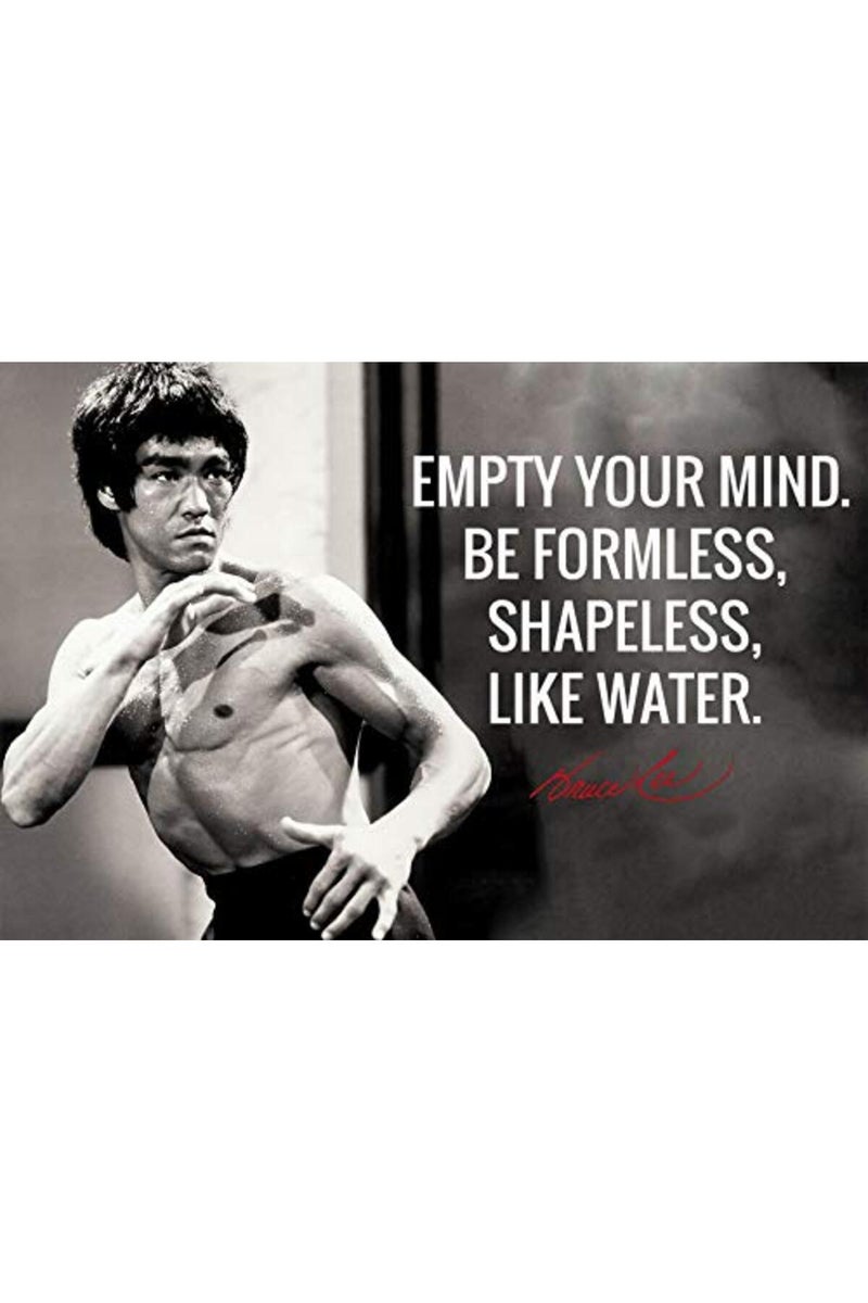 Tallenge Bruce Lee Inspirational Quote Poster - Image 2