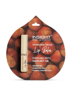 Insight Cosmetics Hydrating Tinted Lip Balm Enriched With Hazelnut Oil|Nourishes,Hydrates & Plumps Chapped Lips|Moisture Lock All Day|Non Sticky|Non Greasy, 2.5 Gm(Lp07-Hazelnut)  - Image 1