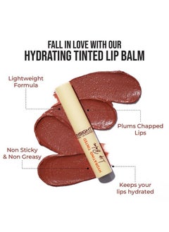 Insight Cosmetics Hydrating Tinted Lip Balm Enriched With Hazelnut Oil|Nourishes,Hydrates & Plumps Chapped Lips|Moisture Lock All Day|Non Sticky|Non Greasy, 2.5 Gm(Lp07-Hazelnut)  - Image 2