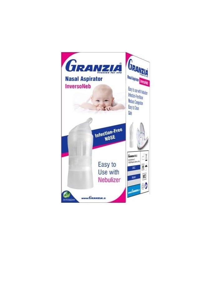 Granzia Electric Nasal Aspirator – Gentle & Hygienic – Adjustable Suction – Ideal for Baby Care at Home or Travel