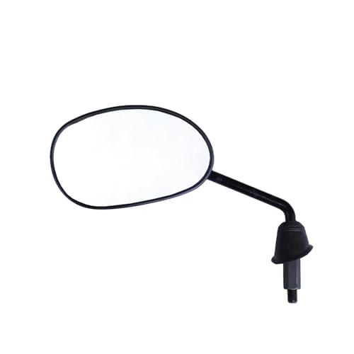 VTRUST Shatterproof Side View Glass Rear View Mirror Compatible For TVS Jupiter/Wego (LEFT HAND) - Image 1