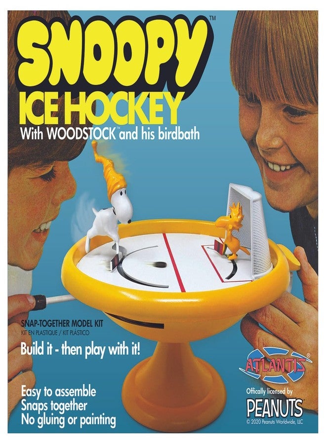Atlantis Peanuts Snoopy and Woodstock Bird Bath Ice Hockey Game | for Ages 10 & Up | Made in The USA - Image 1