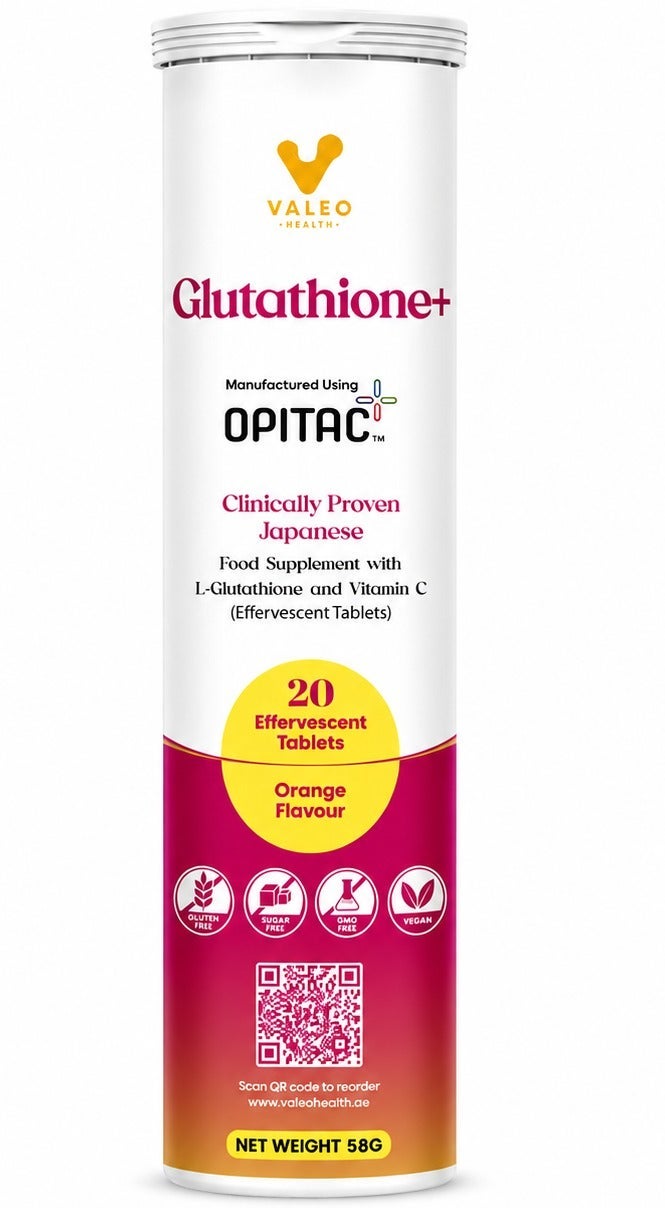 VALEO VALEO Glutathione Effervescent Tablets 20 | Best Price Qatar