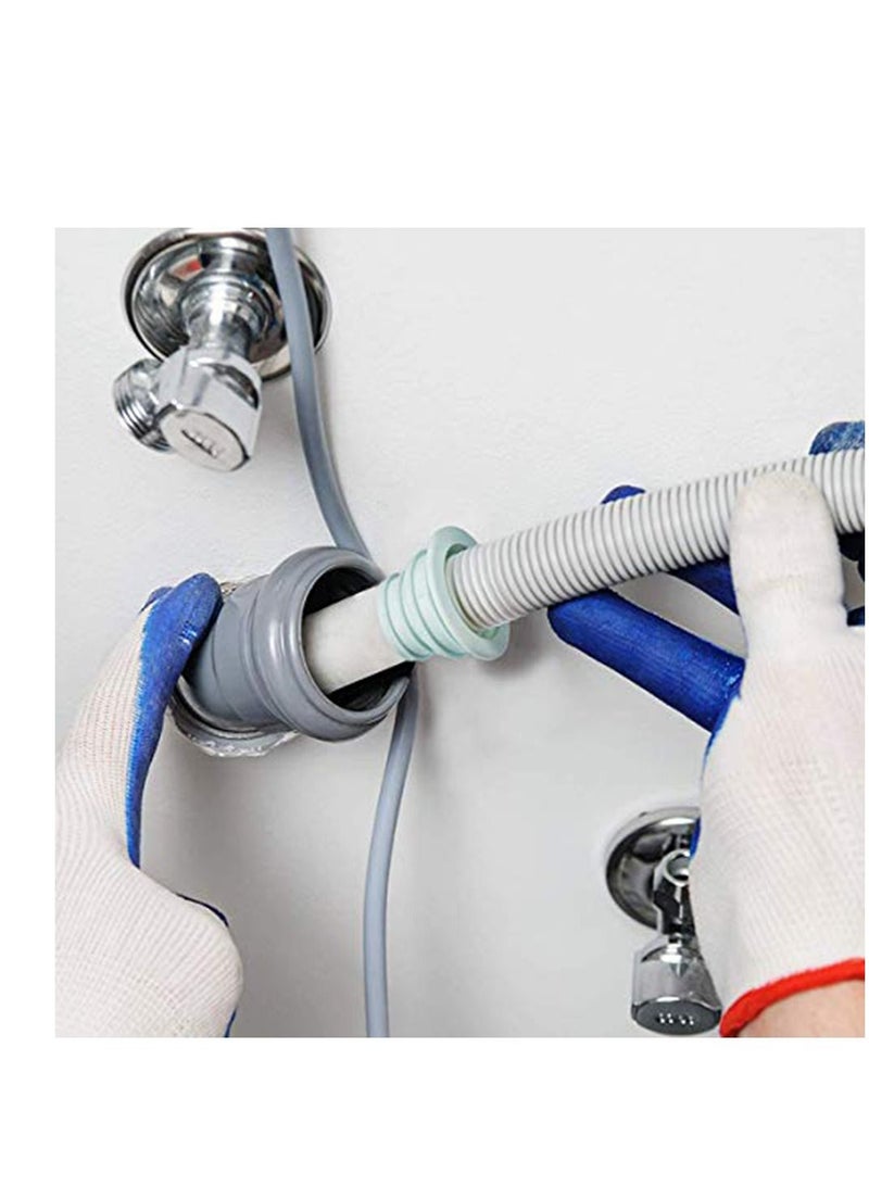 SYOSI Pieces Drain Pipe Hose Seal Deodorant Silicone Plug Sealing Plug Sewer Seal Ring Washing Machine for Bathroom Kitchen Cleaning Tools, Silicone Deodorant Sealing Plug - Image 5
