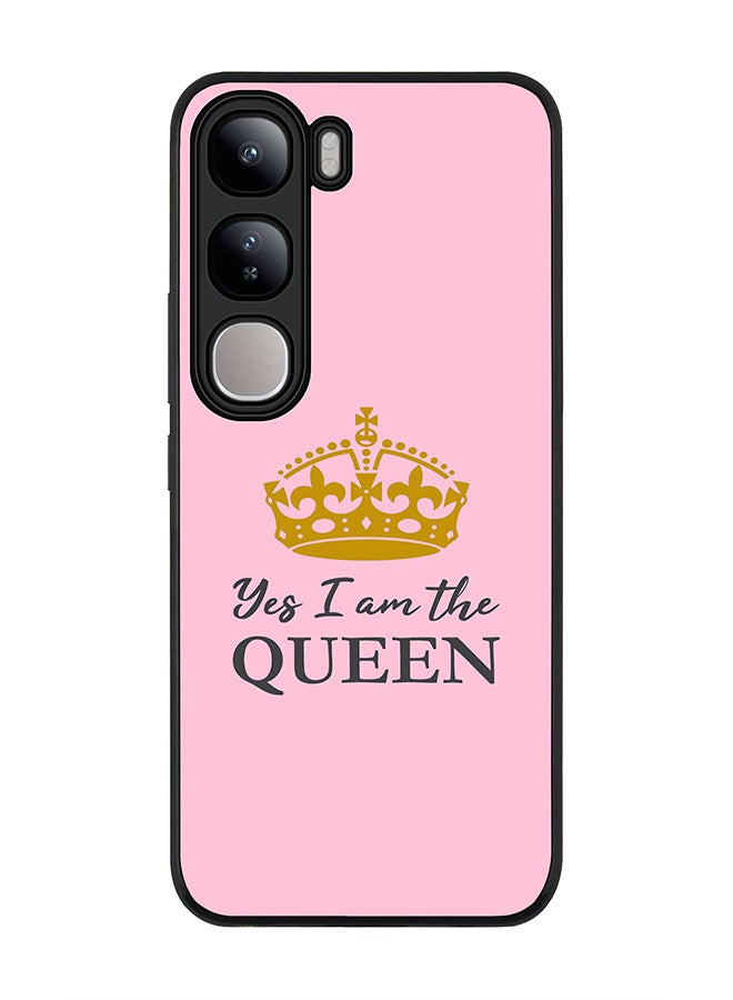 Stylizedd For vivo V40 Lite Case,Slim fit Camera Protection, Shockproof Thin Phone cover - Yes I'm the Queen - Image 1