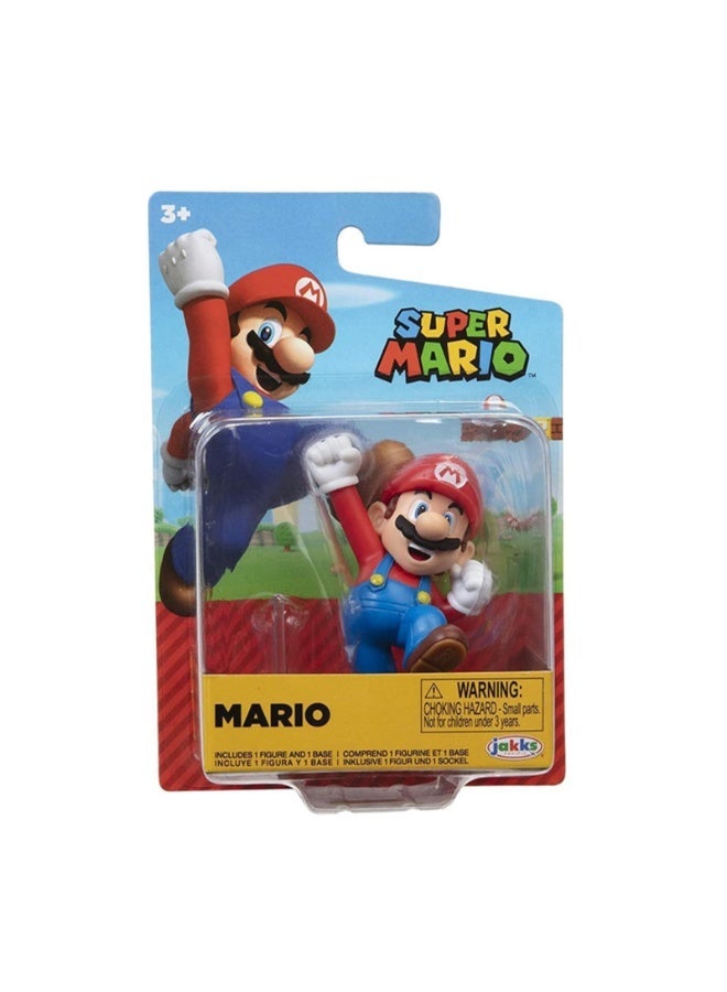 جاكس Super Mario Series Jumping Mario Character Figure (Approx. 6cm Tall) - Image 1