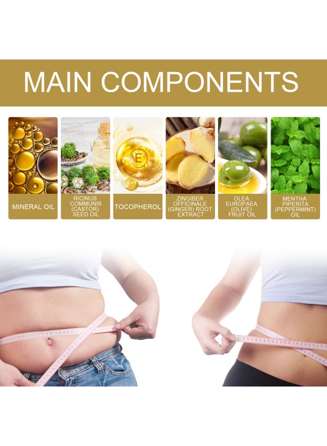 EELHOE Ginger Body Massage Essential Oil Moisturizes Body Skin Tender Enhance Skin Elasticity Massage Essential Oil - Image 3