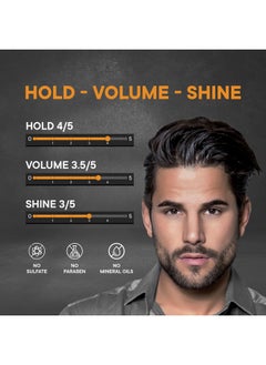 MEN DESERVE Men Deserve - Hair Styling Cream (100g) | Provides Strong Hold & Nourishment | Paraben & Sulphate Free | Non-Greasy Hair Cream for Men With Coconut Oil & Keratin | Hair Cream for Dry and Frizzy Hair  - Image 3