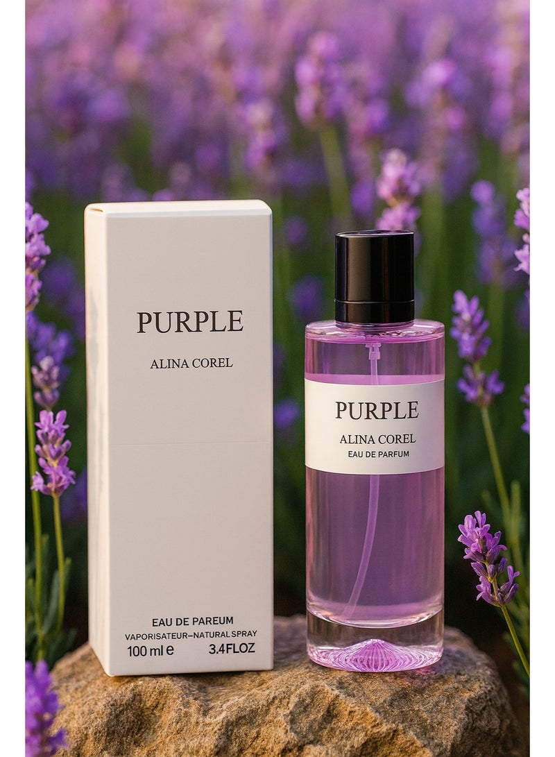 ألينا كوريل عطر بيربل او دي بارفان 100 مل - Image 1