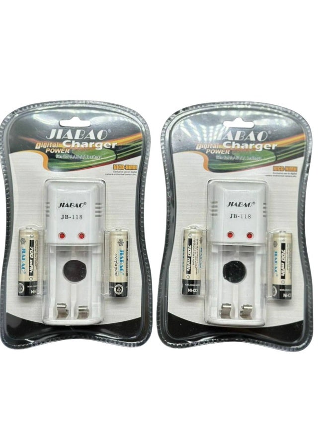 JB-118 Battery Stone Charger – Compact and Efficient Charger for Small Batteries