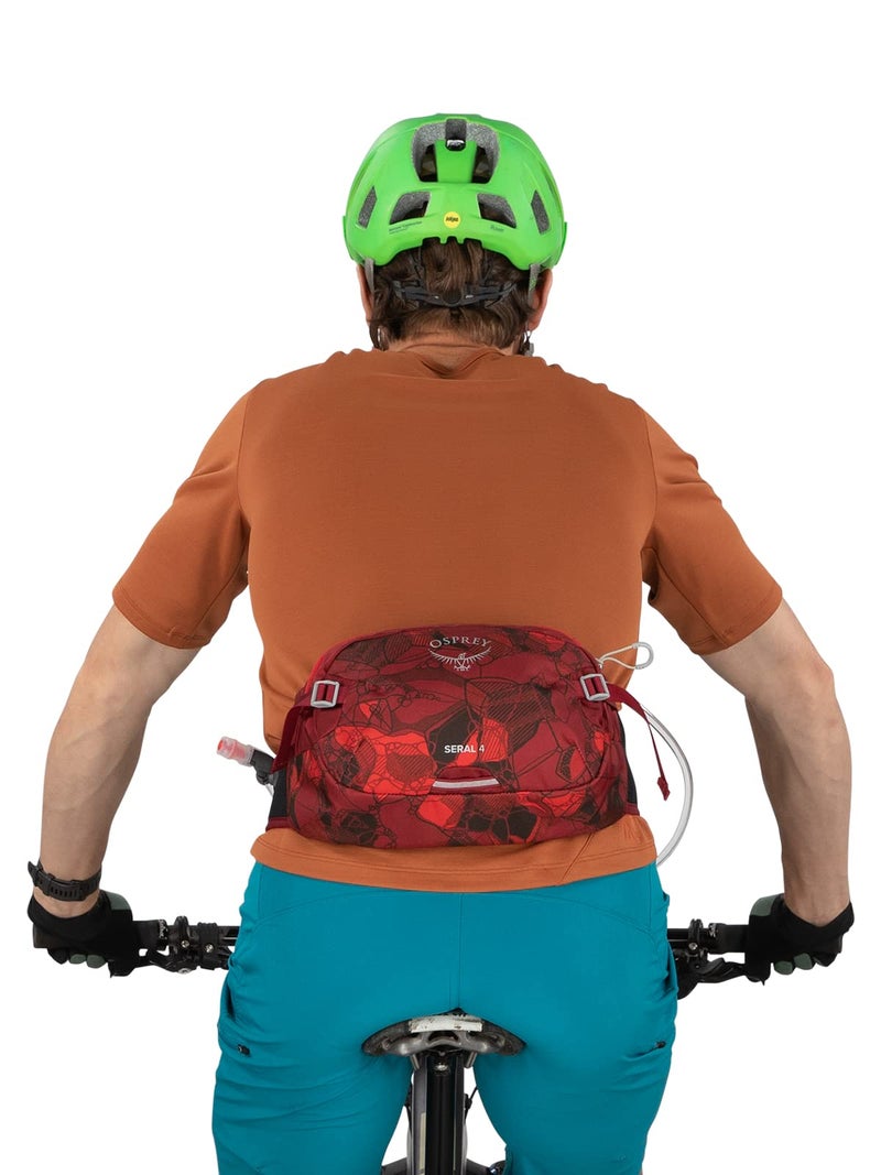 Osprey Seral 4L Unisex Biking Waist Pack with Hydraulics Reservoir, Dustmoss Green - Image 3