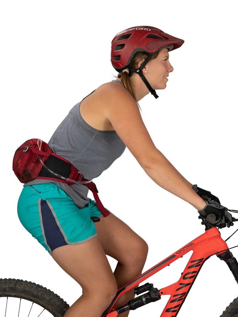 Osprey Seral 4L Unisex Biking Waist Pack with Hydraulics Reservoir, Dustmoss Green - Image 4