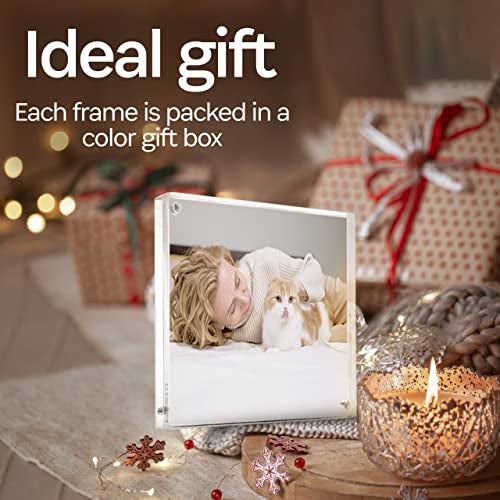 Canetti Design Group The Original Magnet Frame - Clear Acrylic 6x8 inch - Image 4
