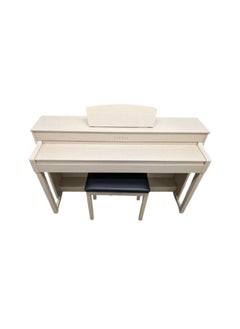 Yamaha Clavinova CLP 535 White Ash Digital Piano With Bench  - Image 1
