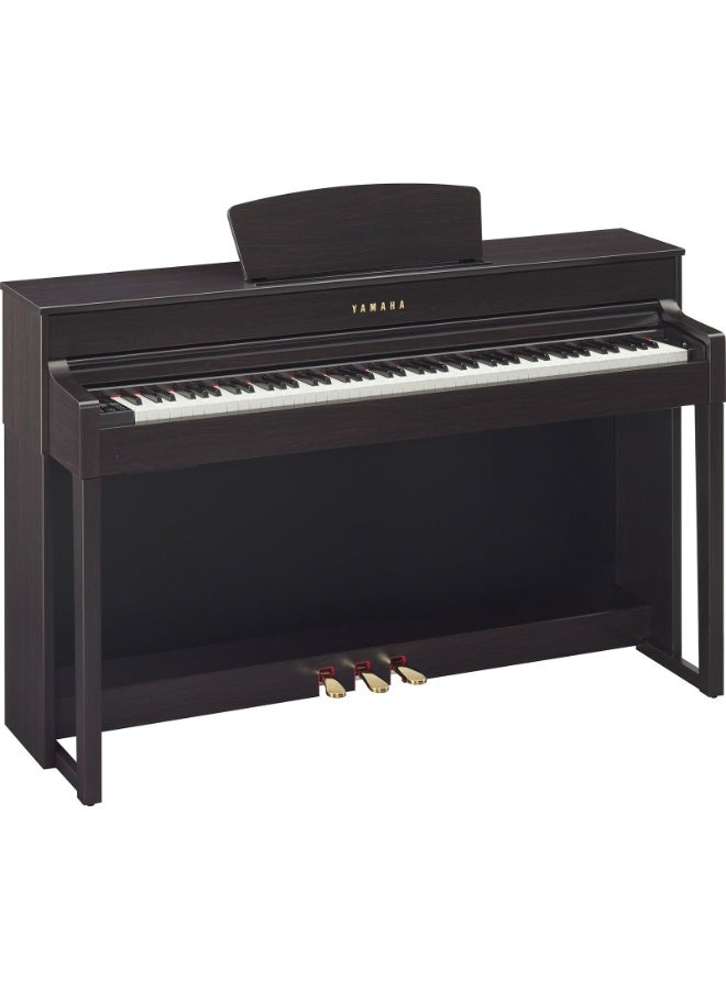 YAMAHA بيانو ياماها كلافينوفا CLP 535 رقمي بلون خشب الورد مع مقعد - Image 1
