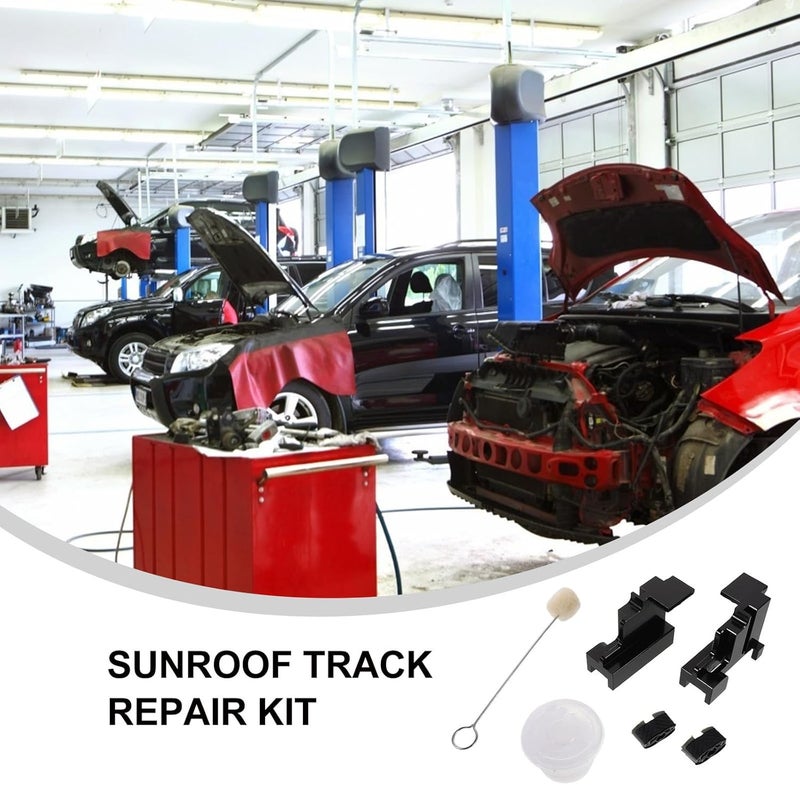 Cabilock 1 Set Car Sunroof Alignment Kit - Automotive Roof Track Repair Sunroof Rail Assembly Slider Replacement Parts Compatible for Ford - Image 5