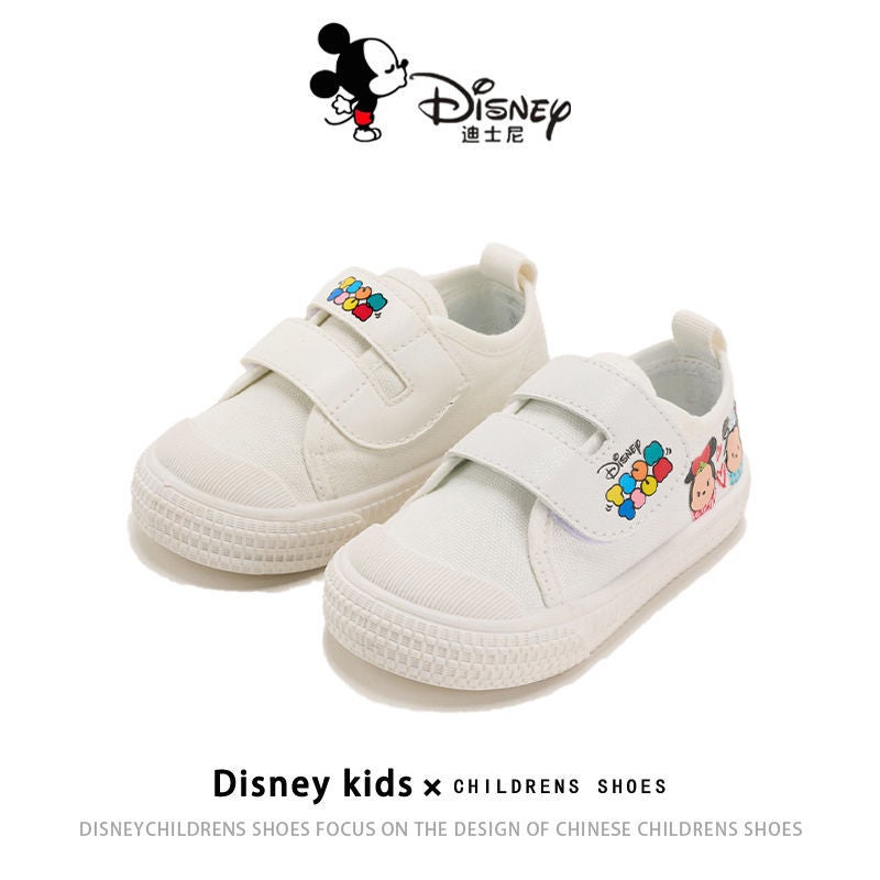 Disney Kidsren'S Shoes New Year'S Spring Baby Shoes Boys And Girls Toddler Shoes Kidsren'S Sneakers Small And Medium-Sized Kidsren'S Canvas Shoes - Image 3