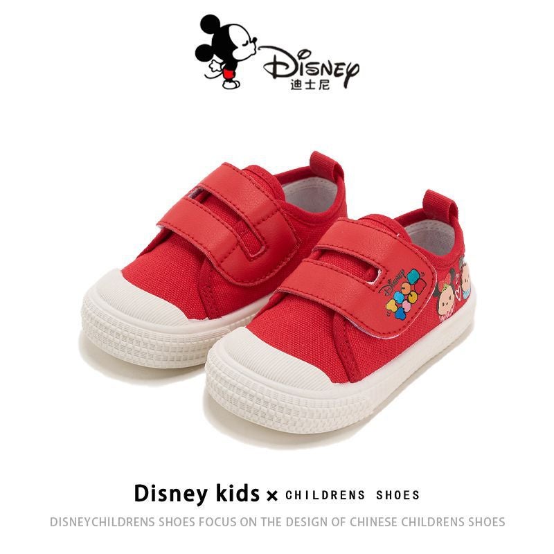 Disney Kidsren'S Shoes New Year'S Spring Baby Shoes Boys And Girls Toddler Shoes Kidsren'S Sneakers Small And Medium-Sized Kidsren'S Canvas Shoes - Image 5