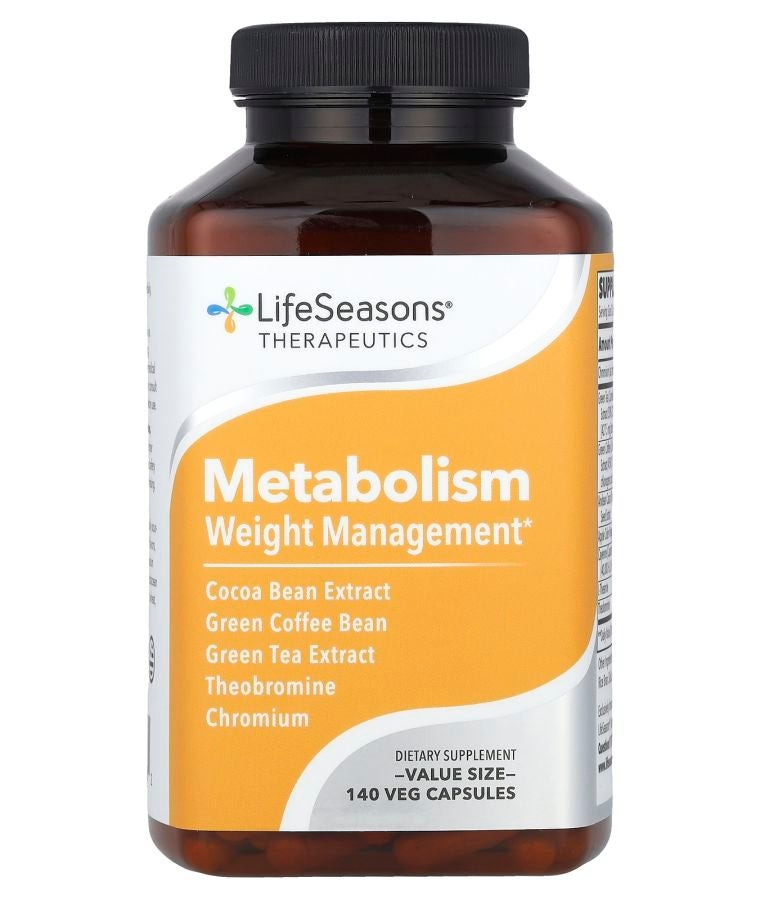 LifeSeasons Therapeutics Metabolism Weight Management 140 Veg Capsules