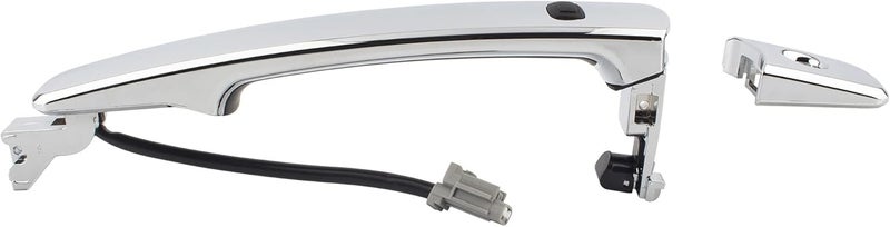 Boxi مقبض باب السائق الأمامي الذكي بدون مفتاح من BOXI بالكروم لطرازات إنفينيتي FX35 و FX45 من 2003 إلى 2008، نيسان مورانو من 2003 إلى 2007، و روج من 2008 إلى 2009 - Image 1