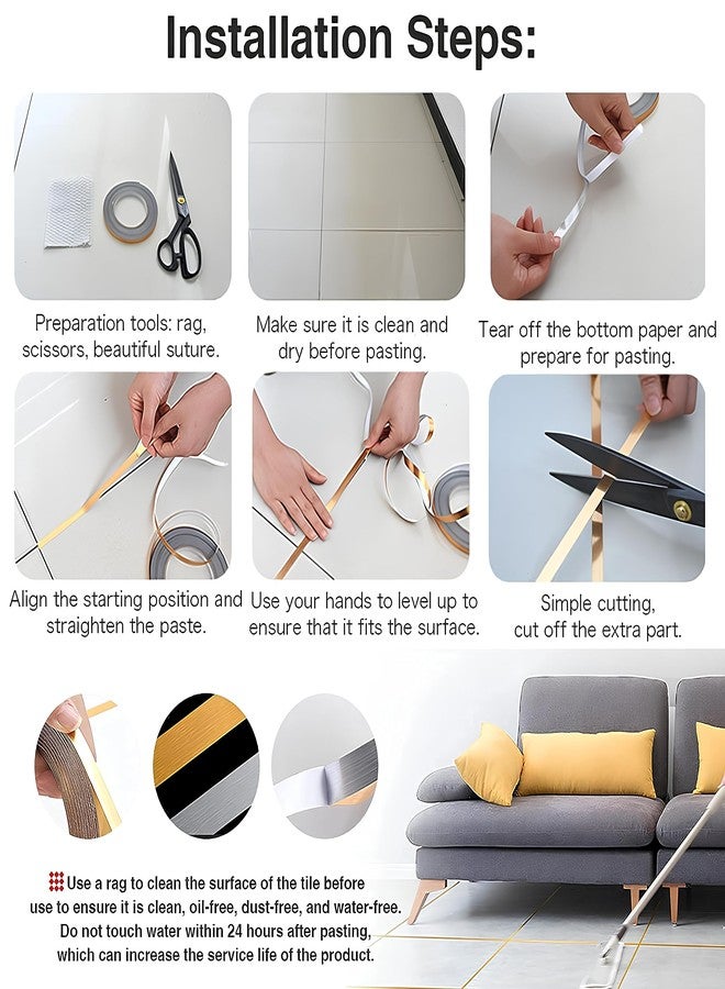 DOOMSDAY شريط لاصق أسود من دومزداي، طوله 50 متر وعرضه 1 سم، مناسب لأعمال تركيب البلاط على الجدران والأرضيات، مقاوم للماء والبهتان. - Image 2