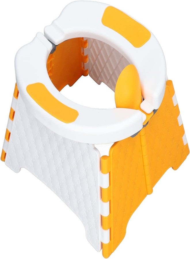 Dhadh Folding portable toilet for children, portable travel toilet for babies, training kit (2) - Image 1
